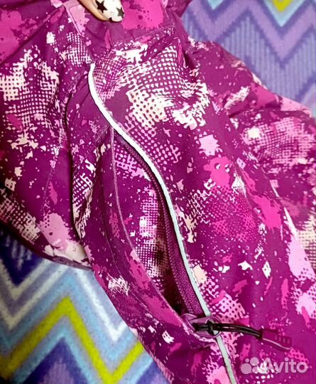 Зимний комбинезон для девочки 104