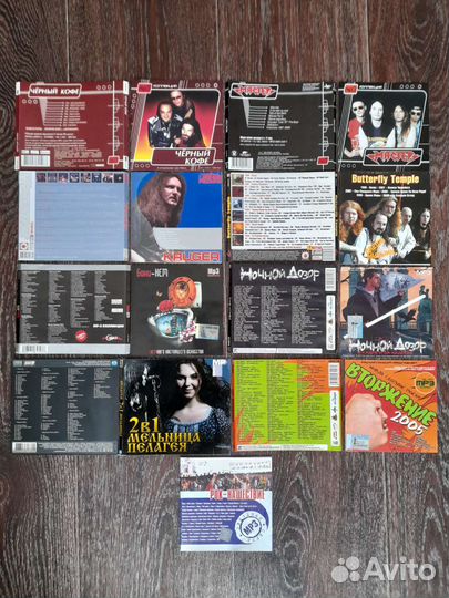 CD mp3 диски Rock Punk Metal