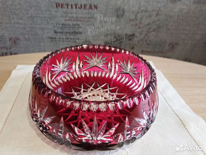 Цветной хрусталь Германия ГДР