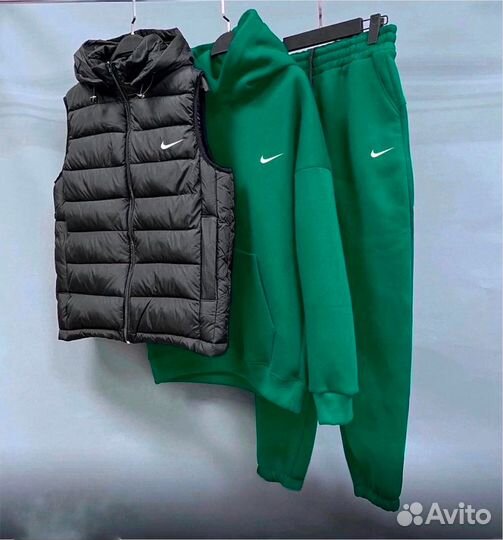 Тройка Nike на флисе