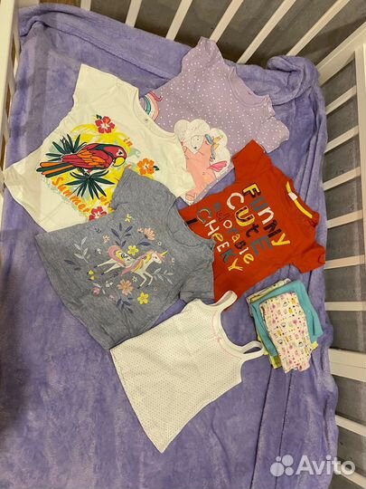 Пакет вещей большой на девочку 92-98