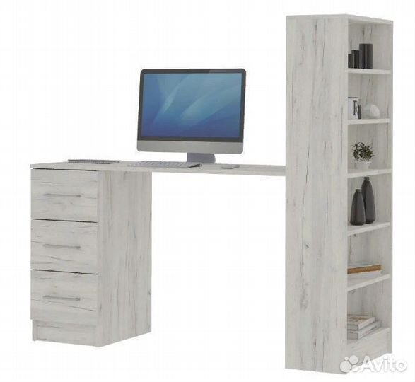 Стол компьютерный со стеллажом новый