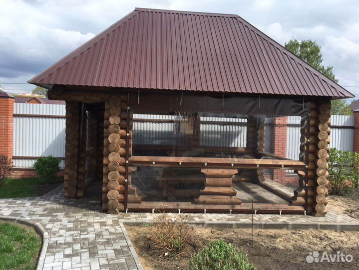 Мягкие окна для веранды x-4432