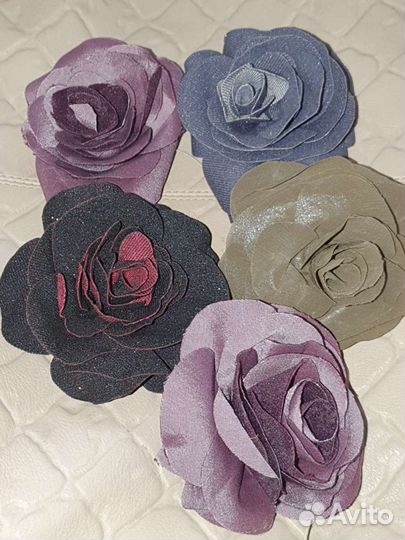 Термонаклейки цветы для рукоделия декора броши