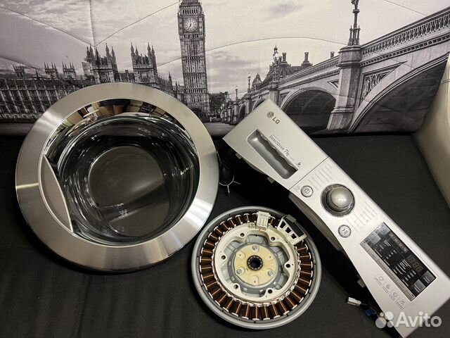 Помпа и заливной клапан к машине Lg f12a8hd5 7 kg