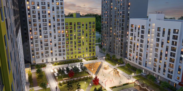 1-к. квартира, 45,2 м², 2/17 эт.