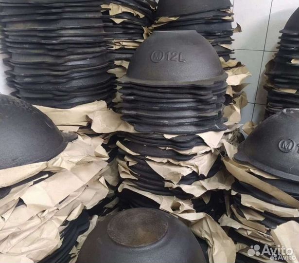 Казан чугунный узбекский от 4.5л до 220л