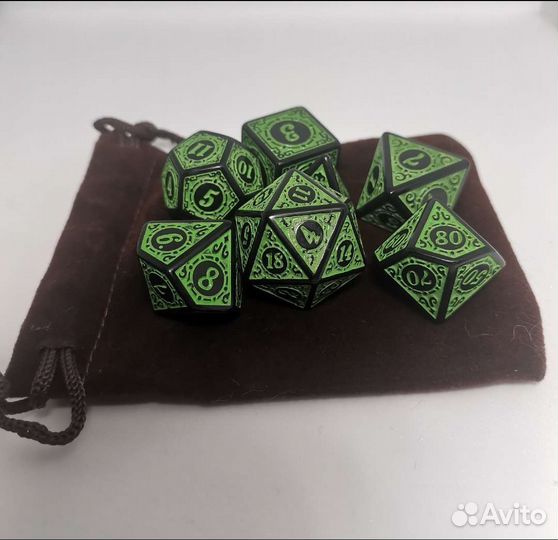 Набор дайсов (кубиков) для D&D