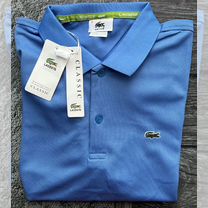 Поло Lacoste голубое р. 48,50,52,54,56