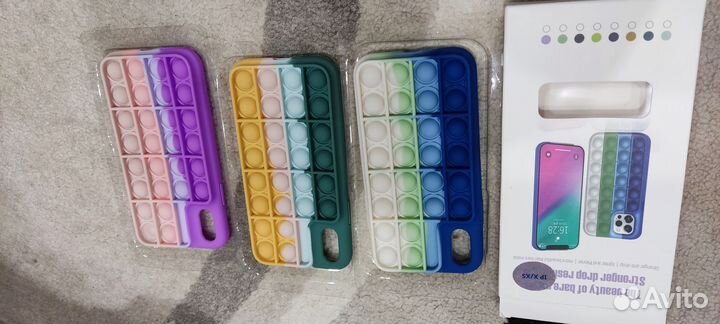 Чехол на iPhone поп-ит (pop-it)