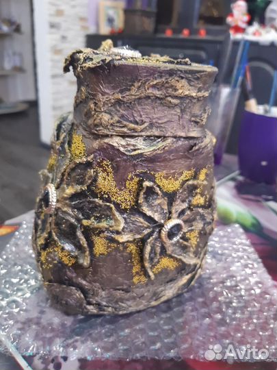 Кофейные баночки декорированые