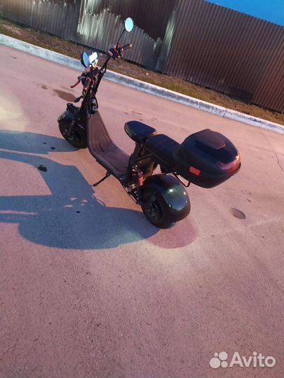 Электроскутер white siberia city coco