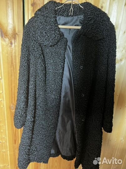 Шуба из каракуля