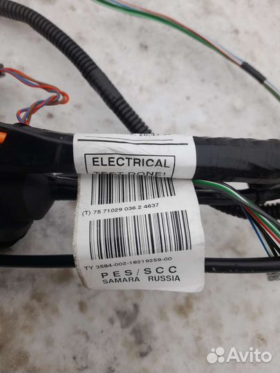 Жгут проводов 1119 лада калина задний