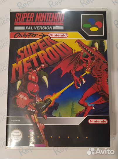 Super Metroid snes PAL