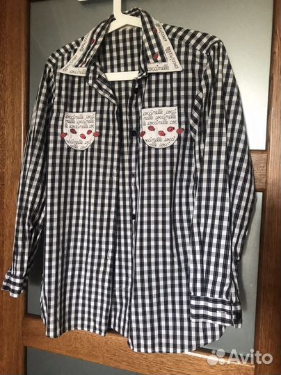 Рубашка coccinelle и Tom tailor