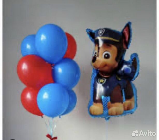 Гелиевые воздушные шары с мультгероями