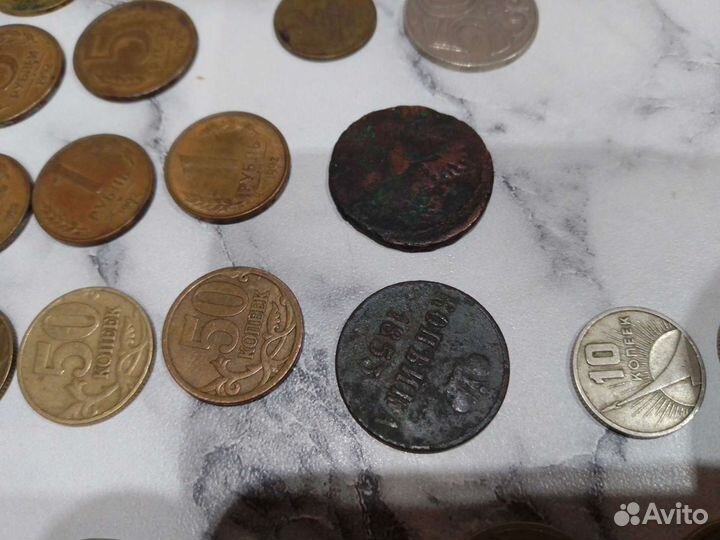 Монеты разные