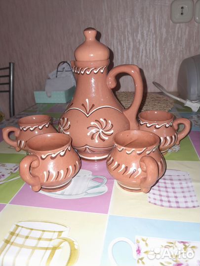 Набор глиняной посуды,ссср