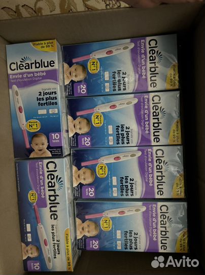 Тест на овуляцию clearblue - в наличии