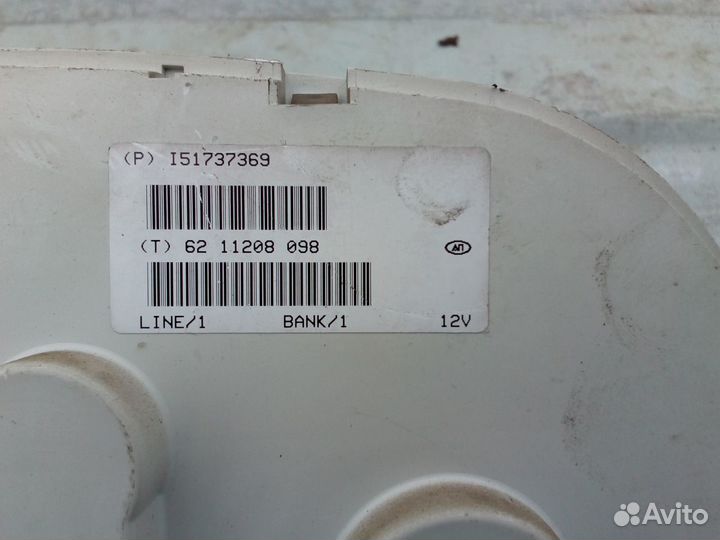 Панель приборов Fiat Albea, 1.4 мт