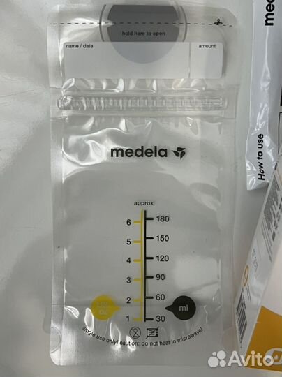 Пакеты для хранения грудного молока Medela