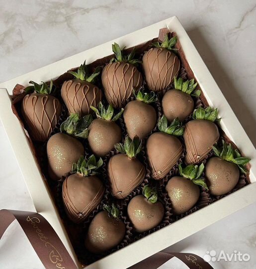 Клубника в бельгийском шоколаде