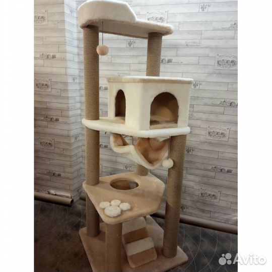 Домик для кошки с когтеточкой