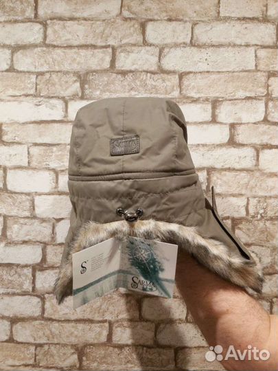 Шапка-ушанка sarma с ветрозащитной маской