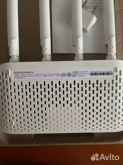 Wifi роутер xiaomi 4a