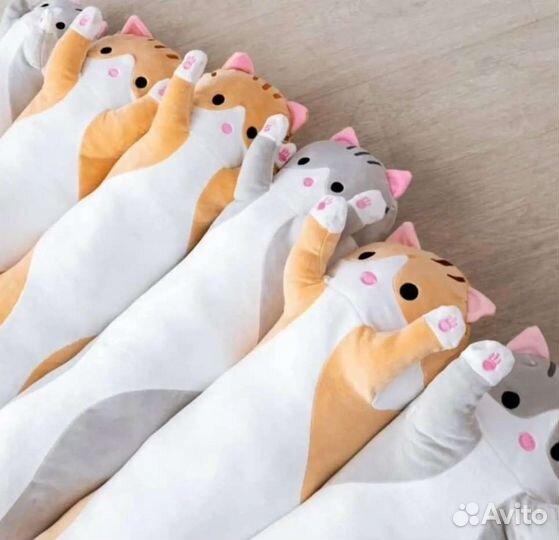 Мягкая игрушка кот батон все размеры 50-130см