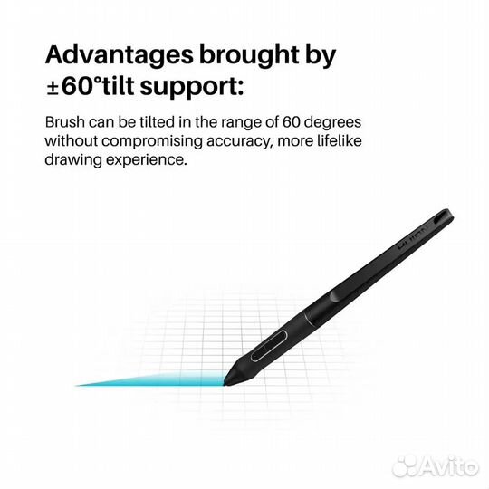 Стилус huion PW517 для планшетных мониторов Kamvas