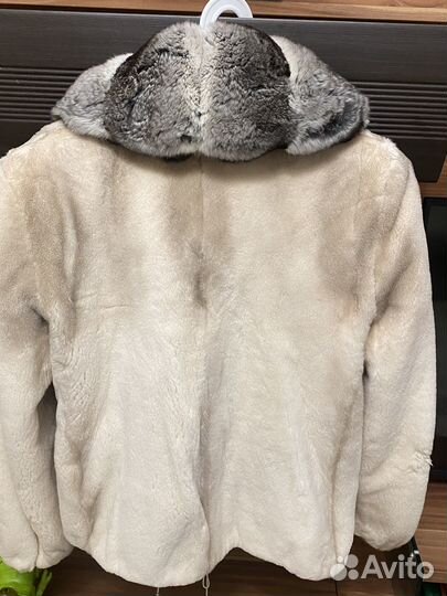 Норковый полушубок 46