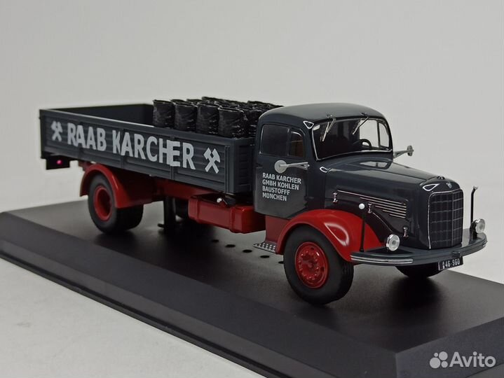 Mercedes L334- Raab Karcher with load 1:43 IXO