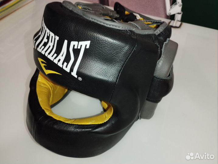 Боксерский шлем с бампером