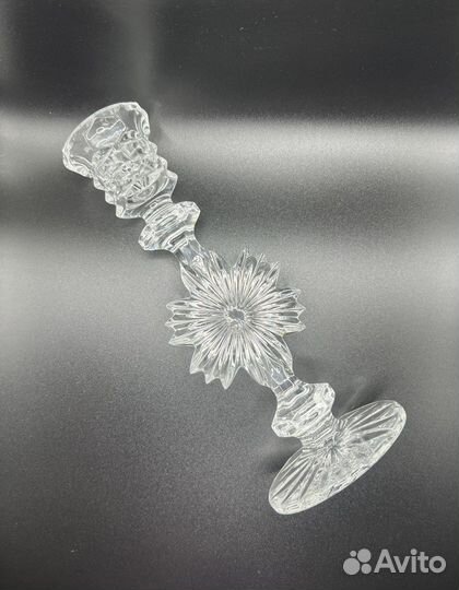 Подсвечник хрустальный СССР