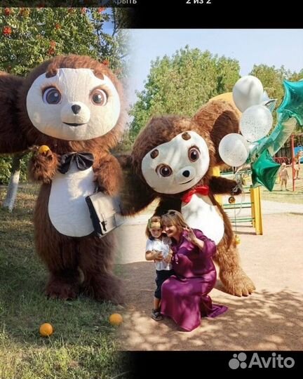 Аэро костюм 2 метра,ростовые куклы