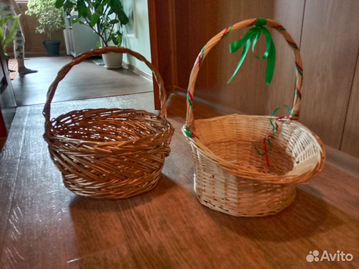 Корзина плетеная