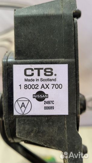 Педаль газа Nissan micra K12