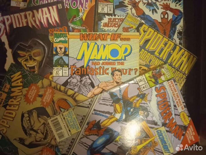 Комиксы на англ Marvel 1990 г. цена за шт