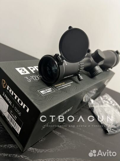Оптический прицел riton 3 primal 3-12x56SFP RDH
