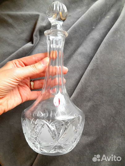 Графин хрустальный, стеклянный, селедочница