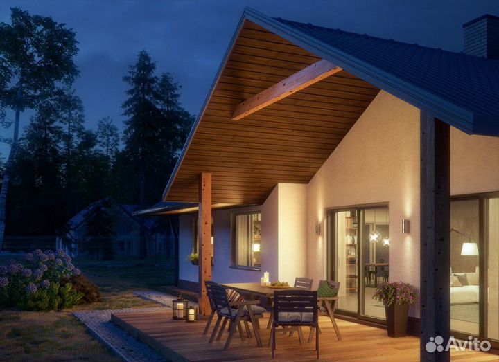 Софит виниловый VOX со скрытой перфорацией дуб вин