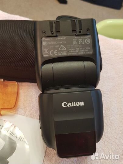 Вспышка Canon Speedlite 430EX III-RT