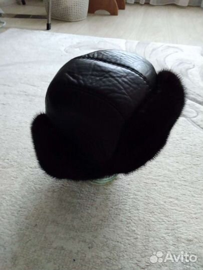 Шапка ушанка мужская Норка