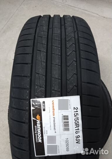 Hankook Ventus Prime 4 K135 215/55 R16 93V