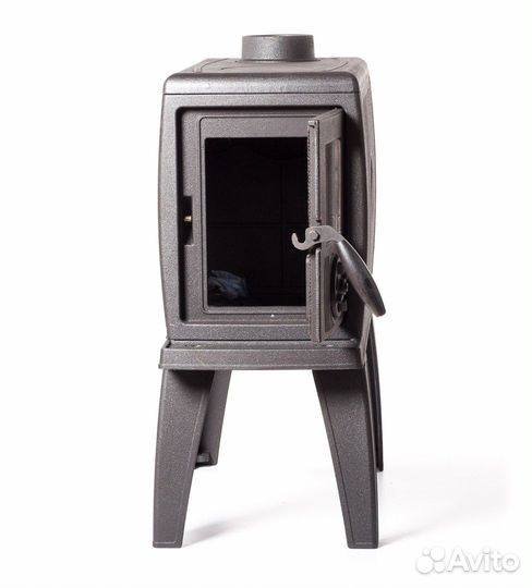 Чугунная печь камин