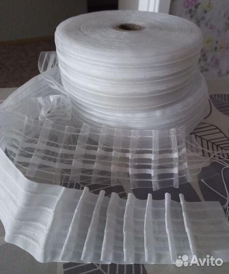 Шторная лента на отрез