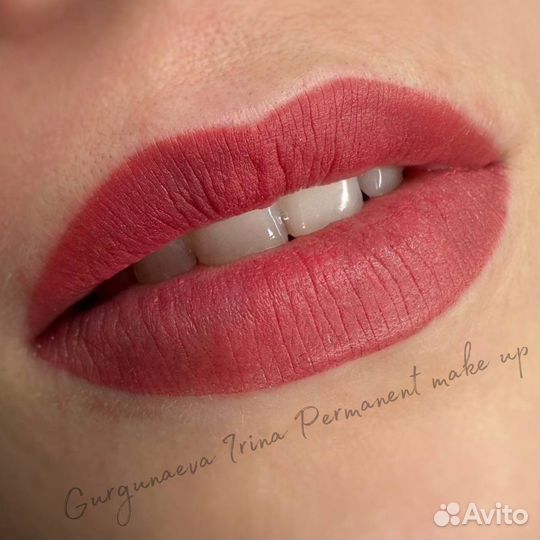 Перманентный макияж бровей губ и век татуаж