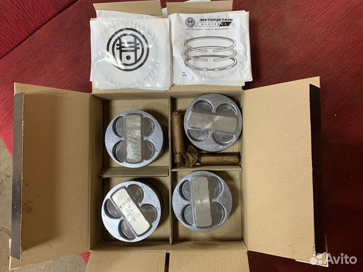 Комплект ремонтных поршней LADA Priora 126 двс